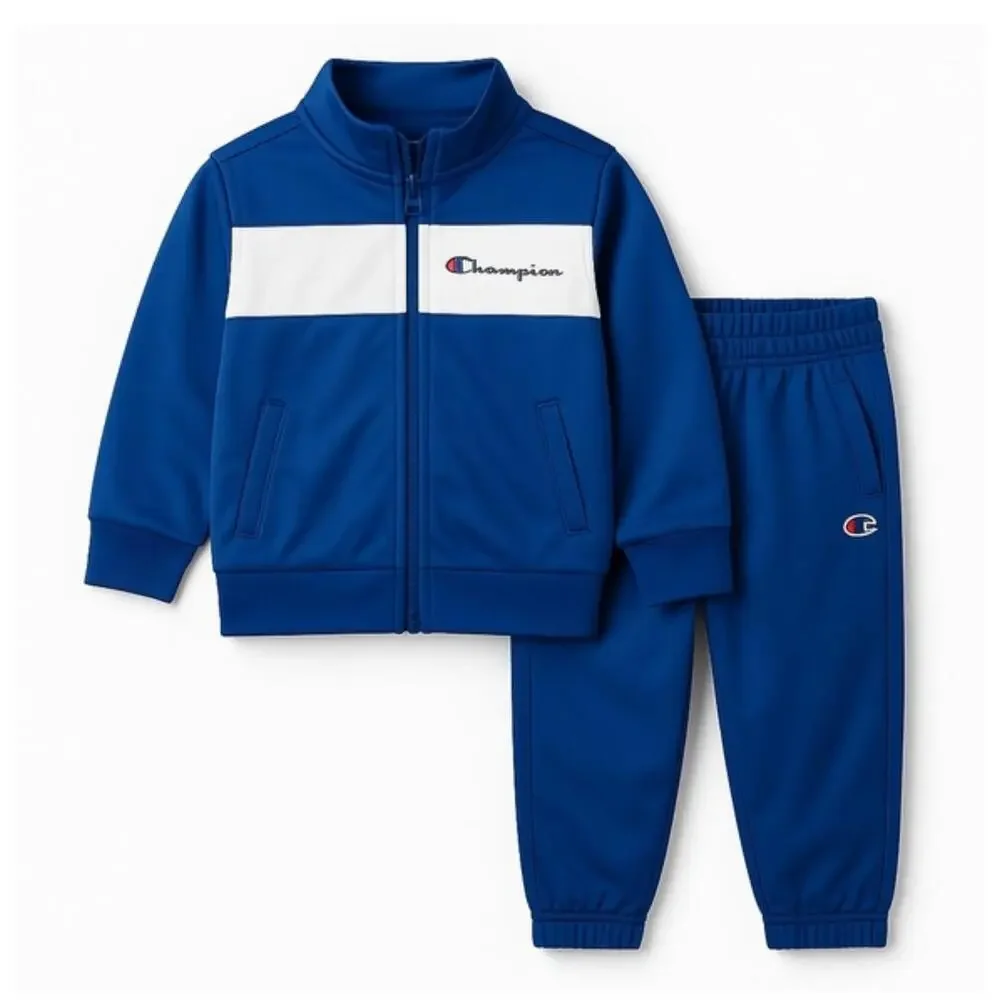 Champion Track Jacket & Pants Set boys 4T